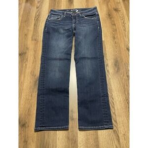 Apt. 9 Jeans, Women's Size 2, Blue, Denim, Capri, Pockets, Straight Leg
